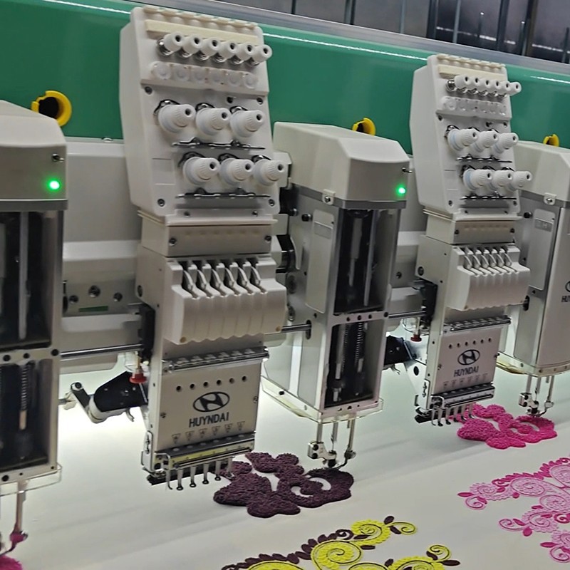 DOUBLE USE Computerized Embroidery Machine